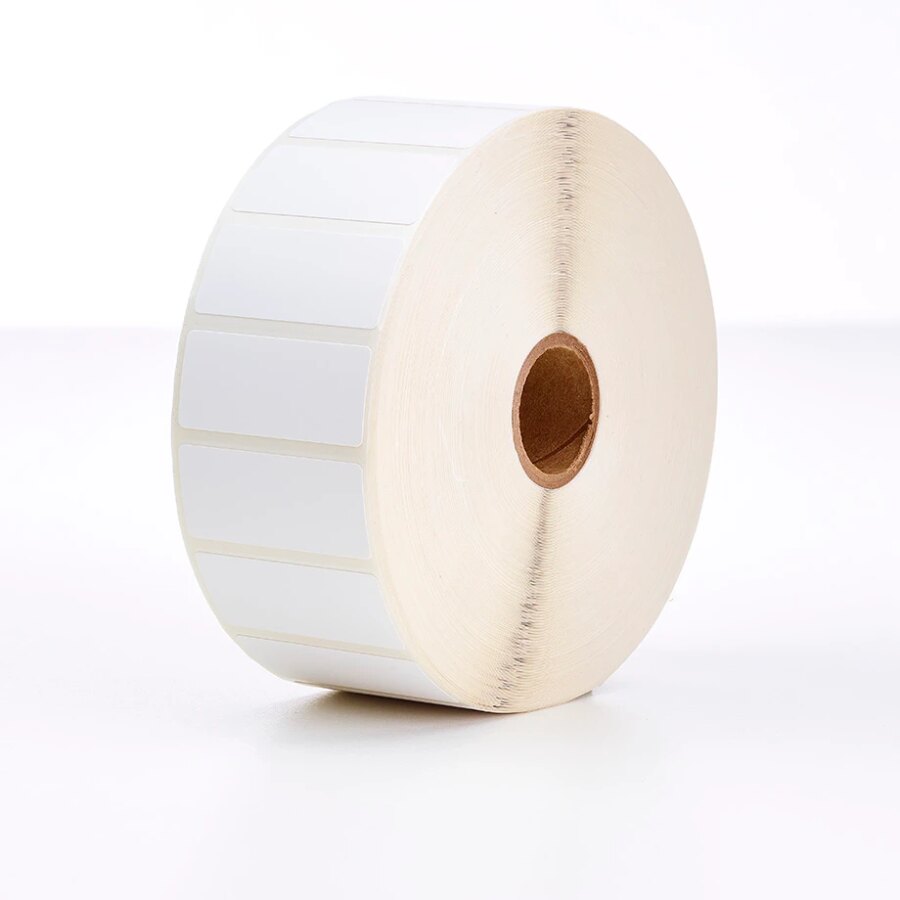 Donation Identification Number (DIN) Labels - Gloss Film, 1.75" x 0.75" - 1" Printer Core