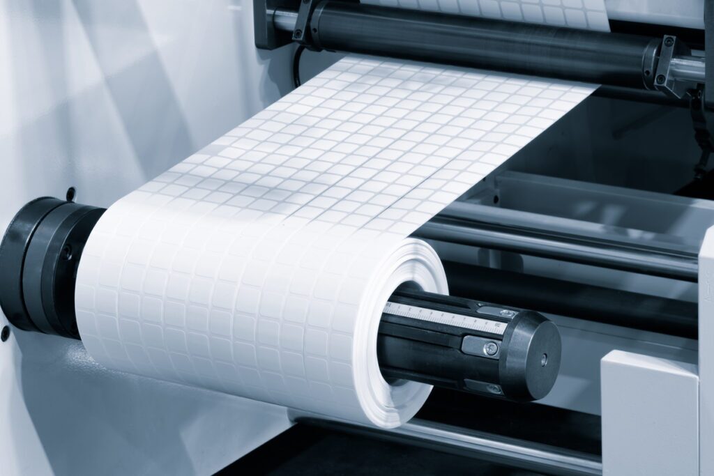 Precision label die-cutting