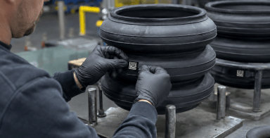 air-spring-label-application-sample