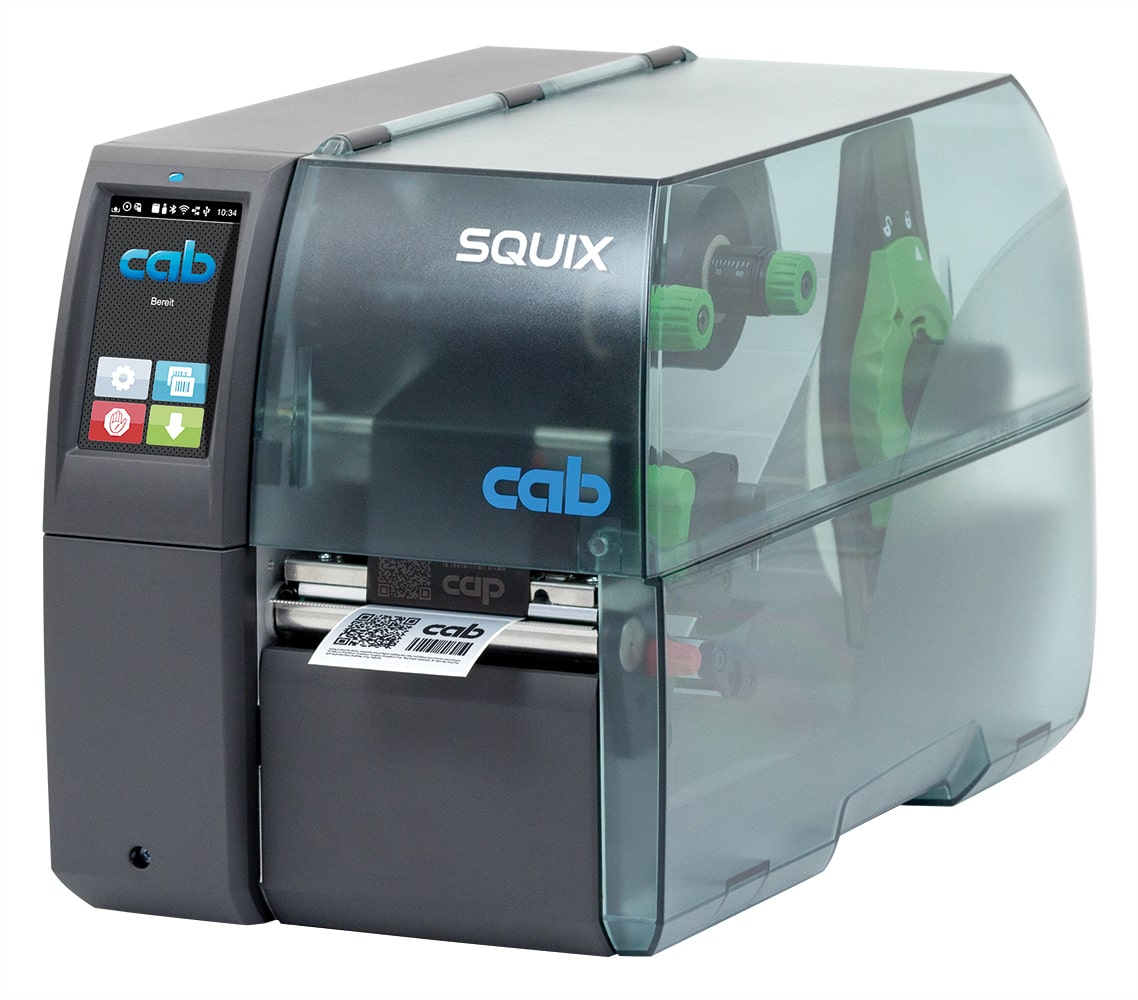 cab SQUIX thermal transfer barcode label printer