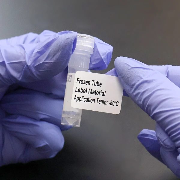 frozen-tube-label-application
